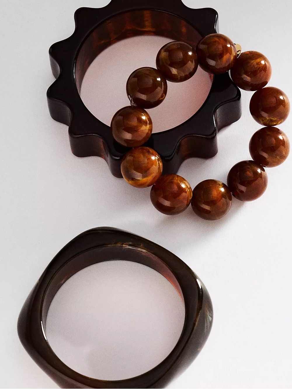 Anthropologie Resin Bangles